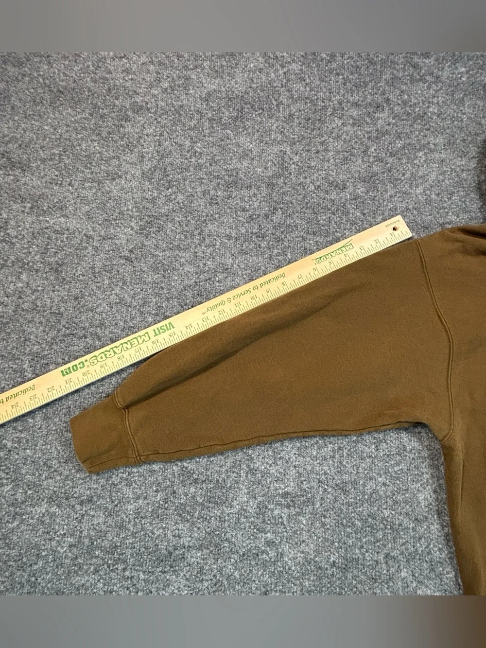Nike Air Jordan Flight Hoodie Mens Medium Brown Washed Oversized Sweatshirt